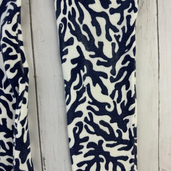 Lilly Pulitzer Bright Navy Treasure Adelaide V-Neck Knit Sweater Size Small - Picture 10 of 13